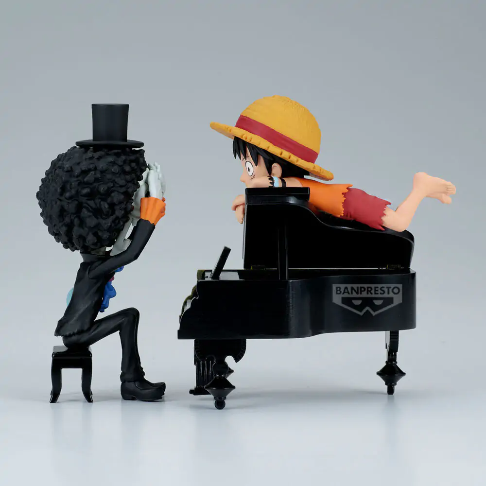 One Piece Luffy & Brook Word Collectable Stories Figur 8 cm Produktfoto