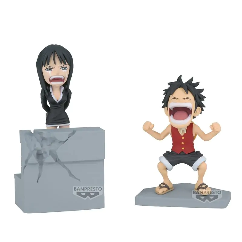 One Piece Luffy & Nico Robin World Collectable Figur 10cm Produktfoto