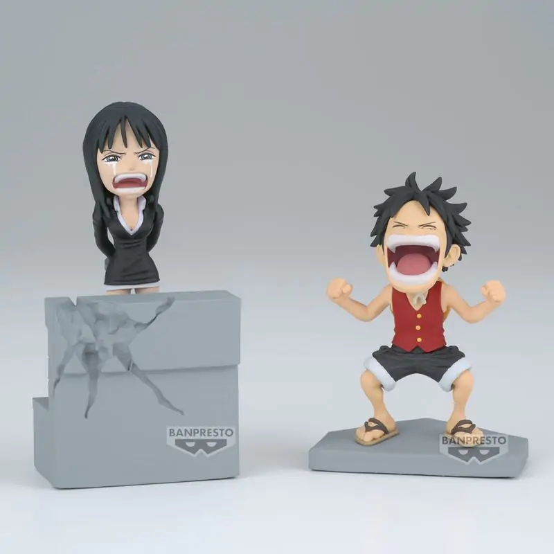 One Piece Luffy & Nico Robin World Collectable Figur 10cm Produktfoto