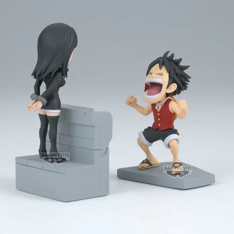 One Piece Luffy & Nico Robin World Collectable Figur 10cm Produktfoto