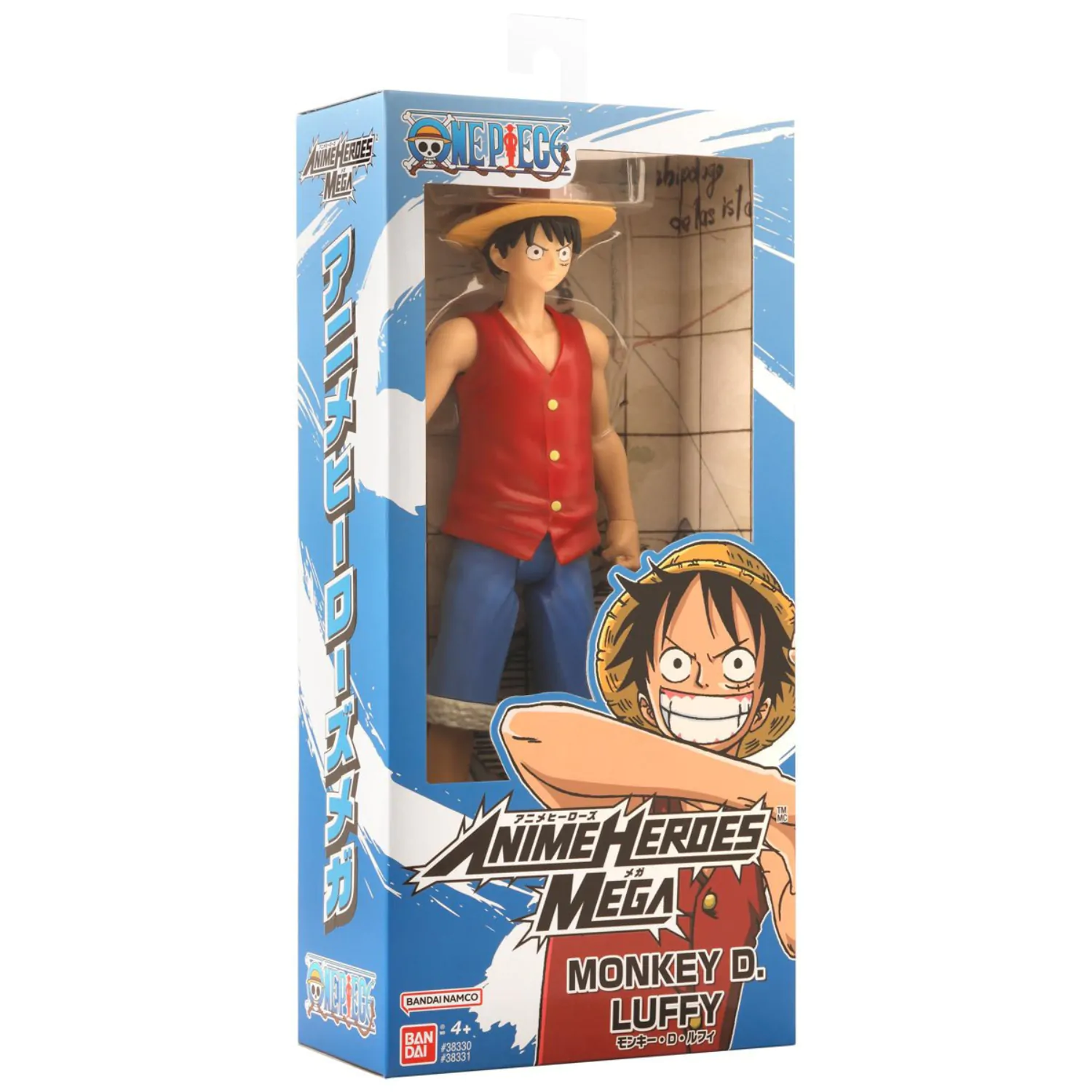 ONE PIECE Luffy Anime Heroes Mega Figur 30cm Produktfoto