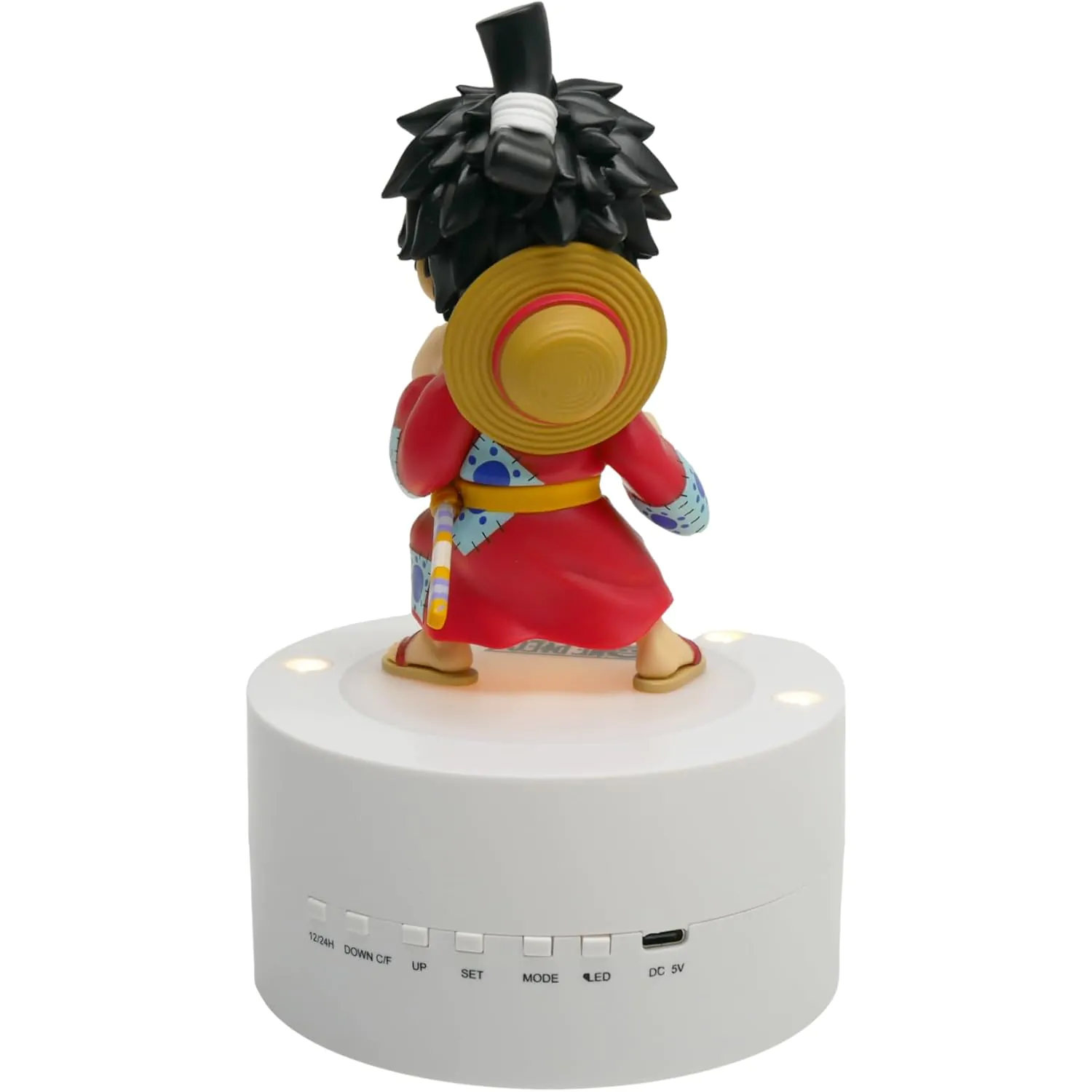 One Piece Wecker mit Licht Luffy 18 cm Produktfoto