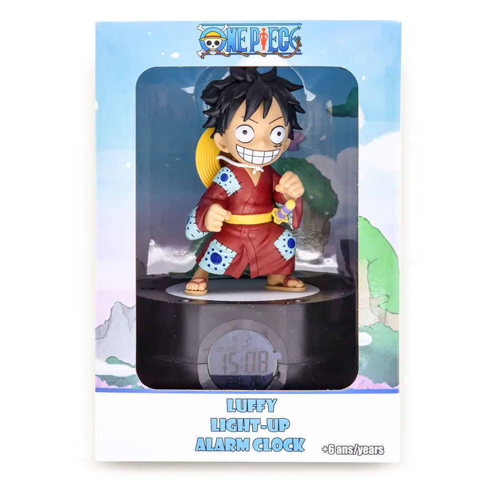 One Piece Wecker mit Leuchtfunktion Ruffy 18 cm termékfotó