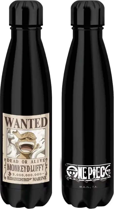 One Piece Thermo Wasserflasche Luffy Gear 5 Wanted Produktfoto