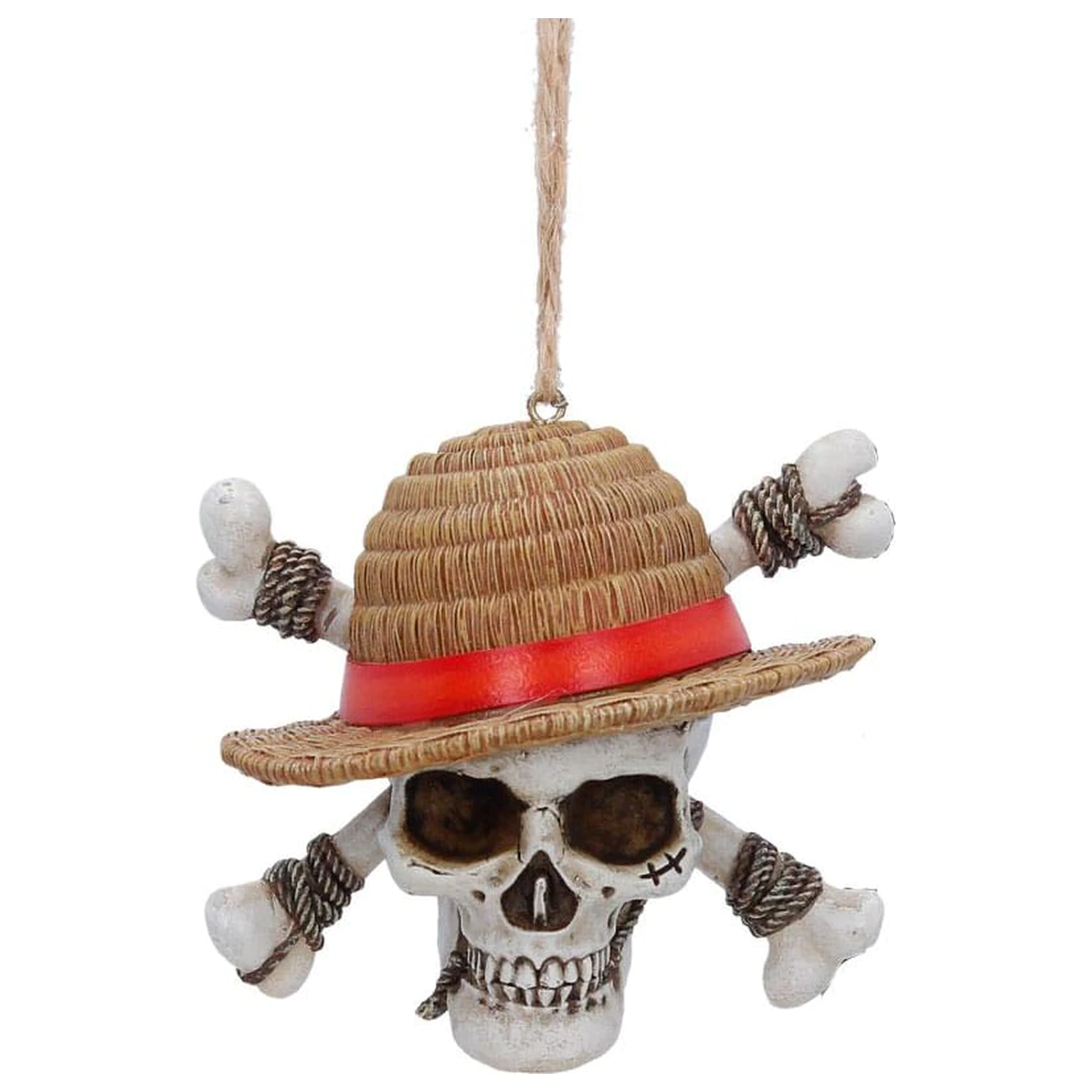 One Piece Hängender Baumschmuck Luffy Jolly Roger 7 cm Produktfoto