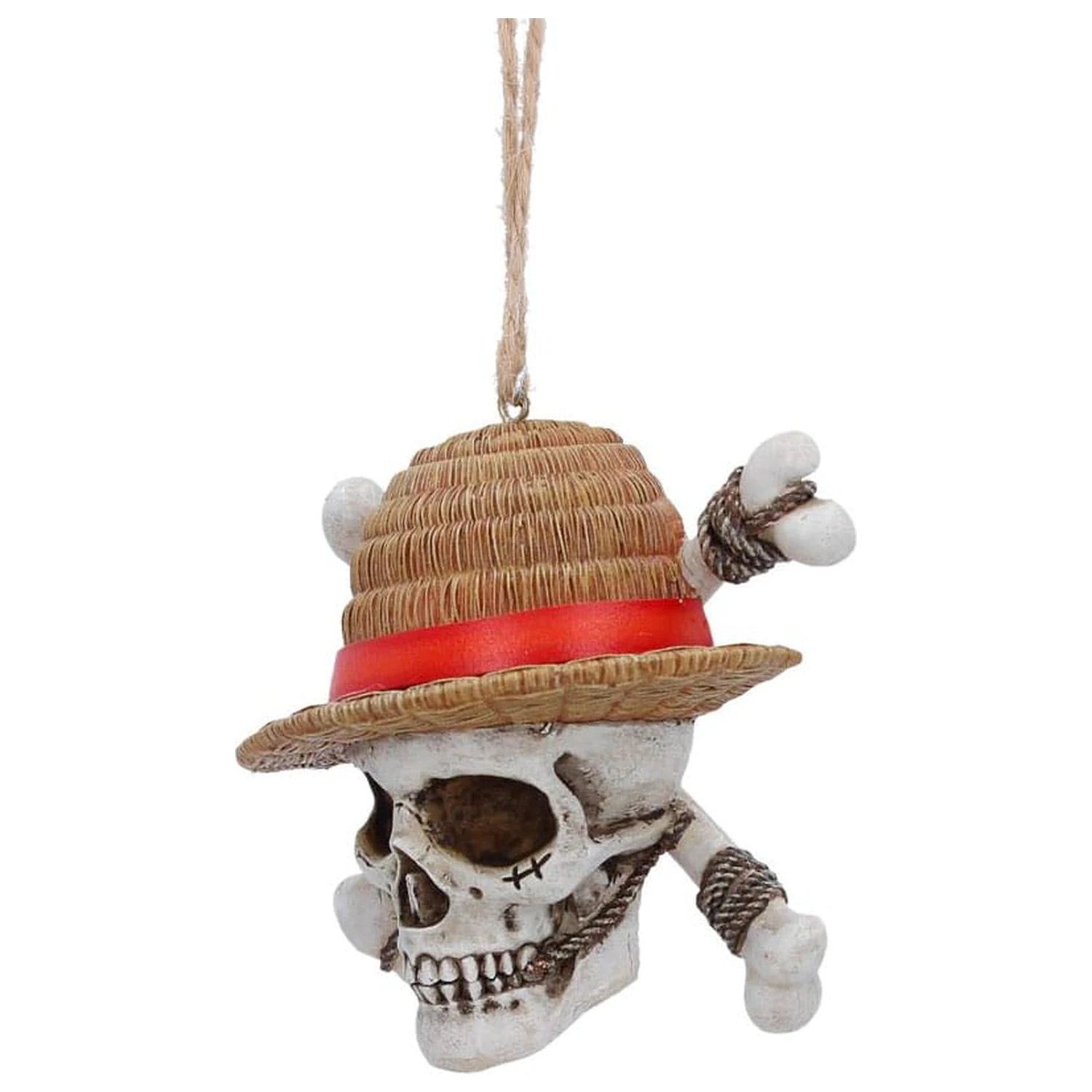 One Piece Hängender Baumschmuck Luffy Jolly Roger 7 cm Produktfoto