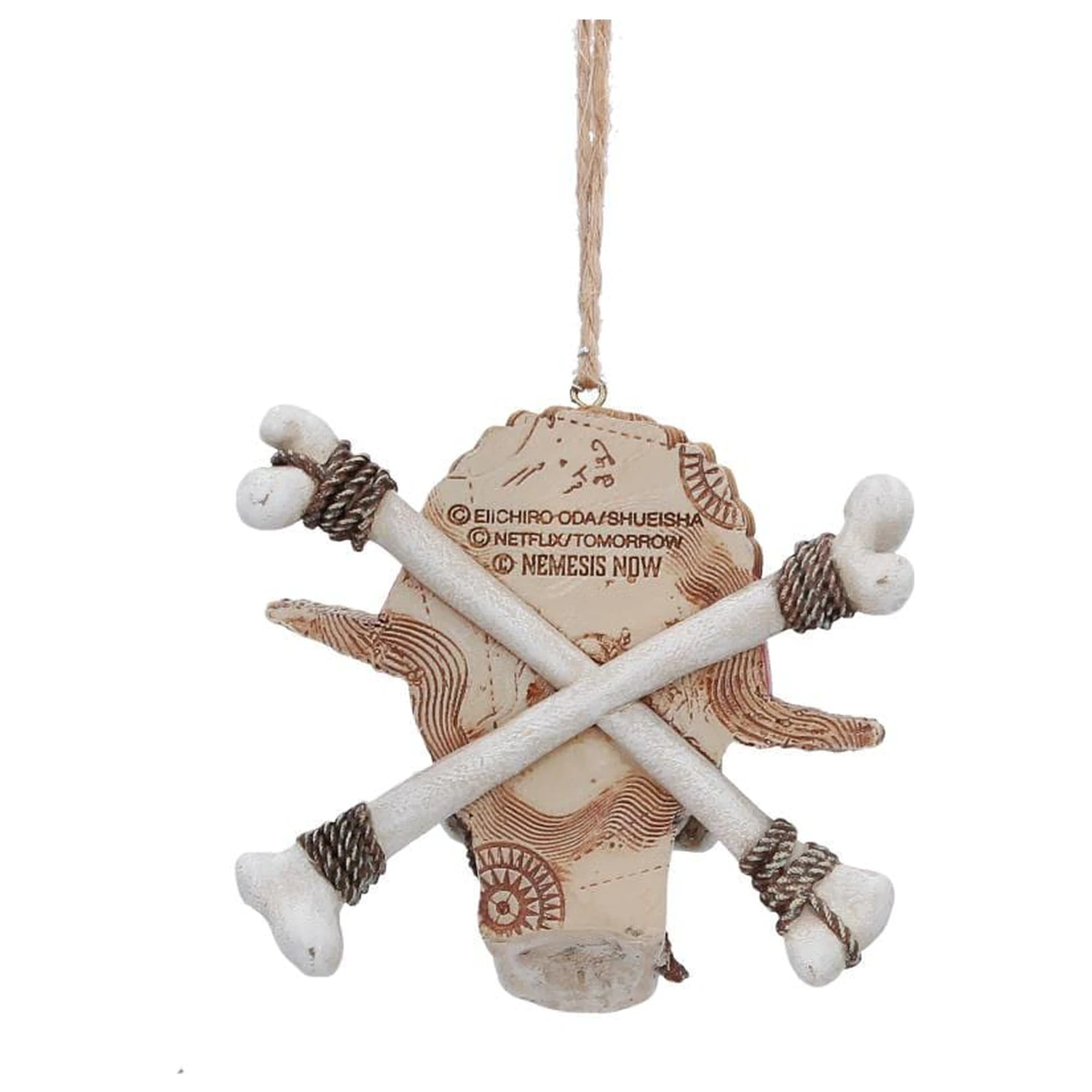 One Piece Hängender Baumschmuck Luffy Jolly Roger 7 cm Produktfoto