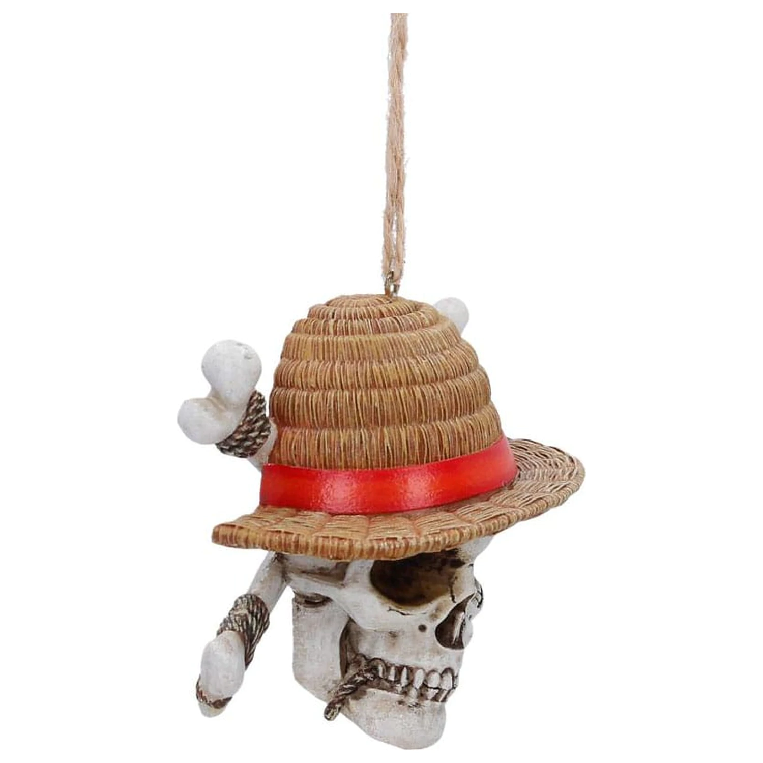 One Piece Hängender Baumschmuck Luffy Jolly Roger 7 cm Produktfoto
