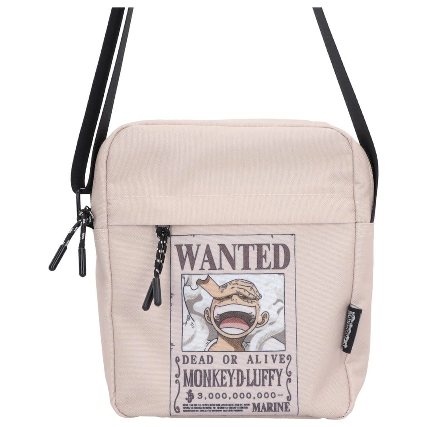 One Piece Umhängetasche Luffy Wanted Poster 23 cm Produktfoto