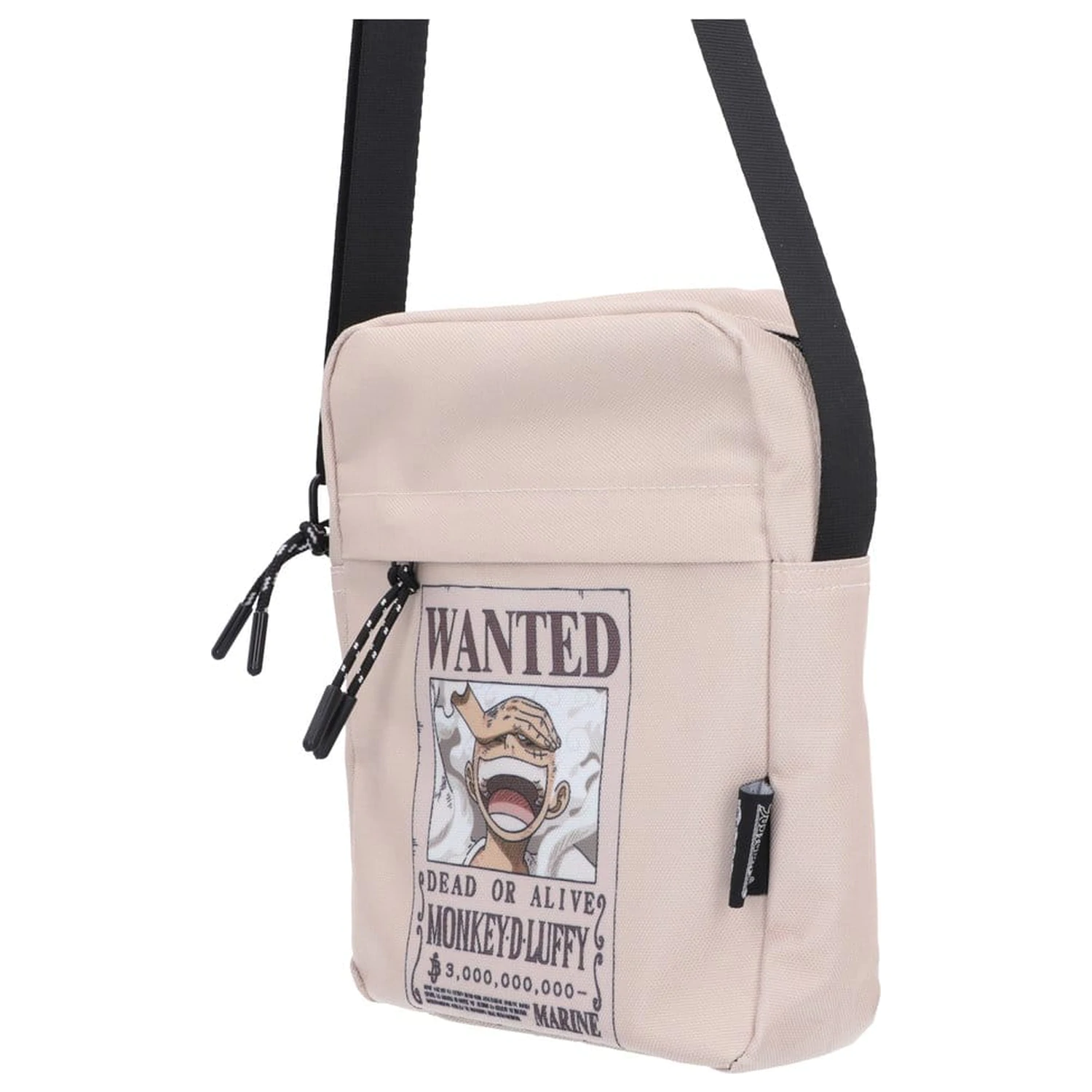 One Piece Umhängetasche Luffy Wanted Poster 23 cm Produktfoto