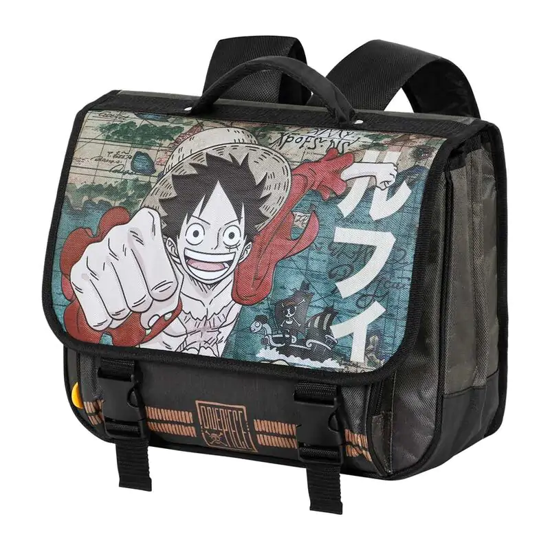 One Piece Map Schulranzen Rucksack Produktfoto