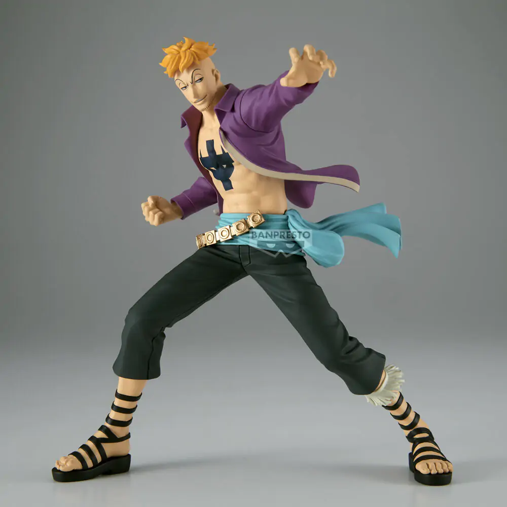 One Piece Marco El Fenix Battle Record Figur 14cm Produktfoto