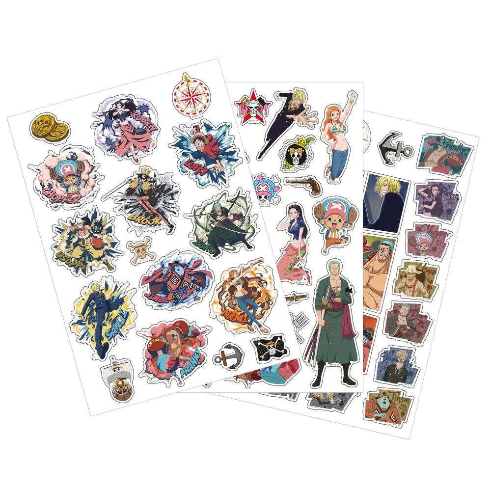 One Piece Aufkleber Set Produktfoto