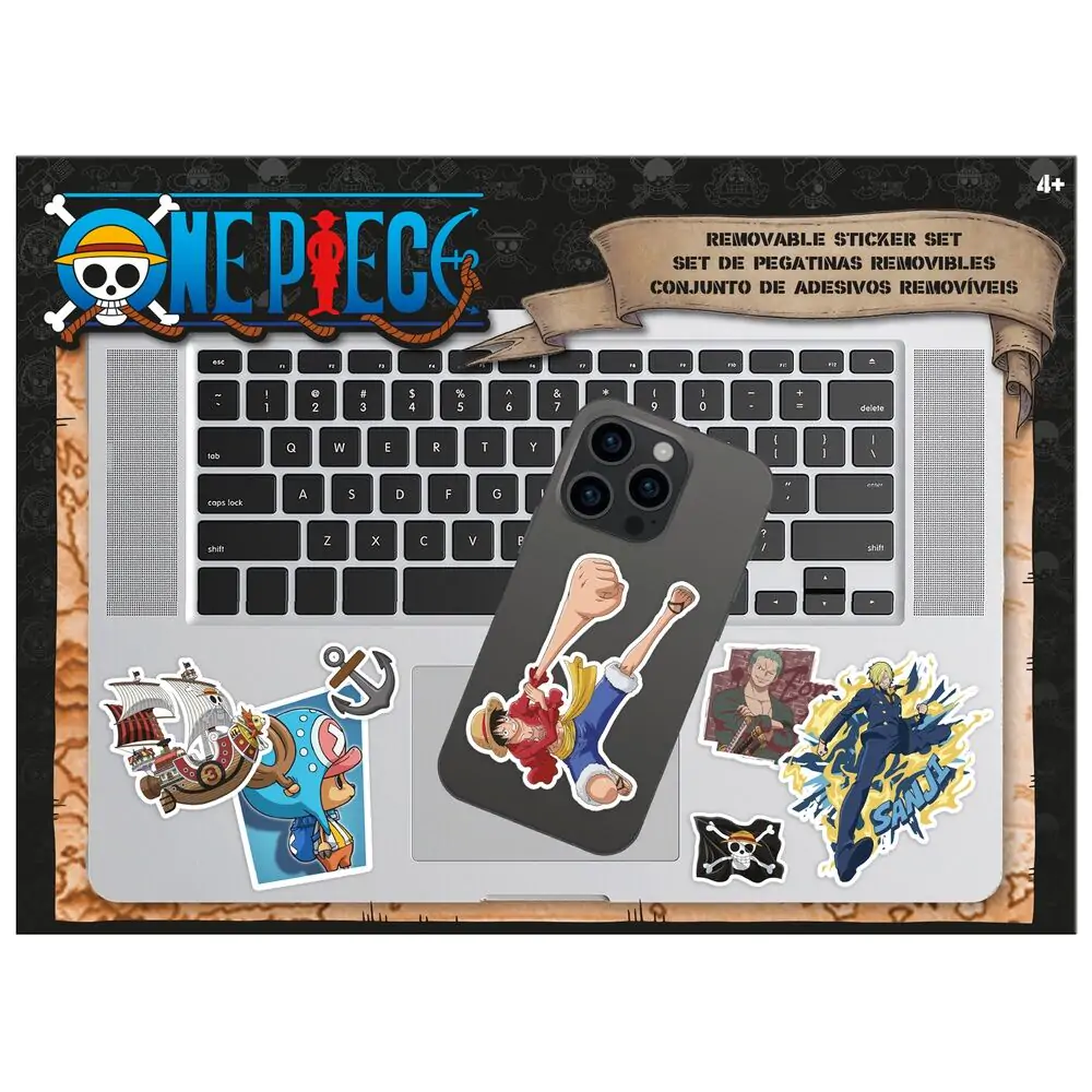 One Piece Aufkleber Set Produktfoto