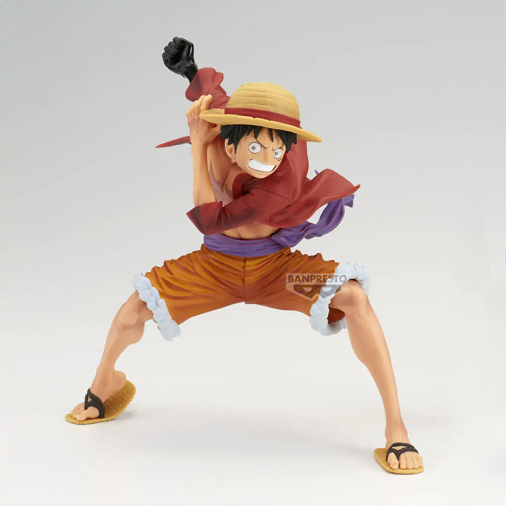 One Piece Maximatic Monkey D Luffy ver.A Figur 21cm Produktfoto