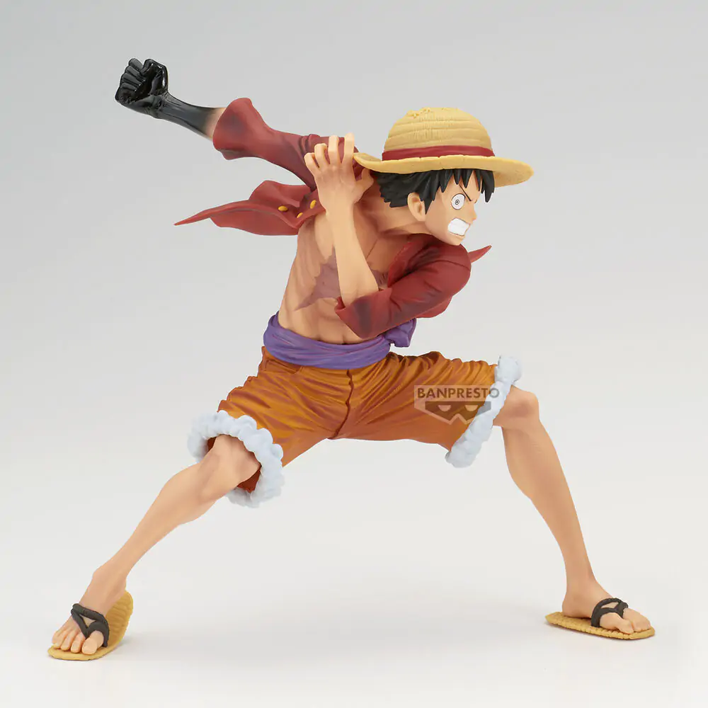 One Piece Maximatic Monkey D Luffy ver.A Figur 21cm Produktfoto