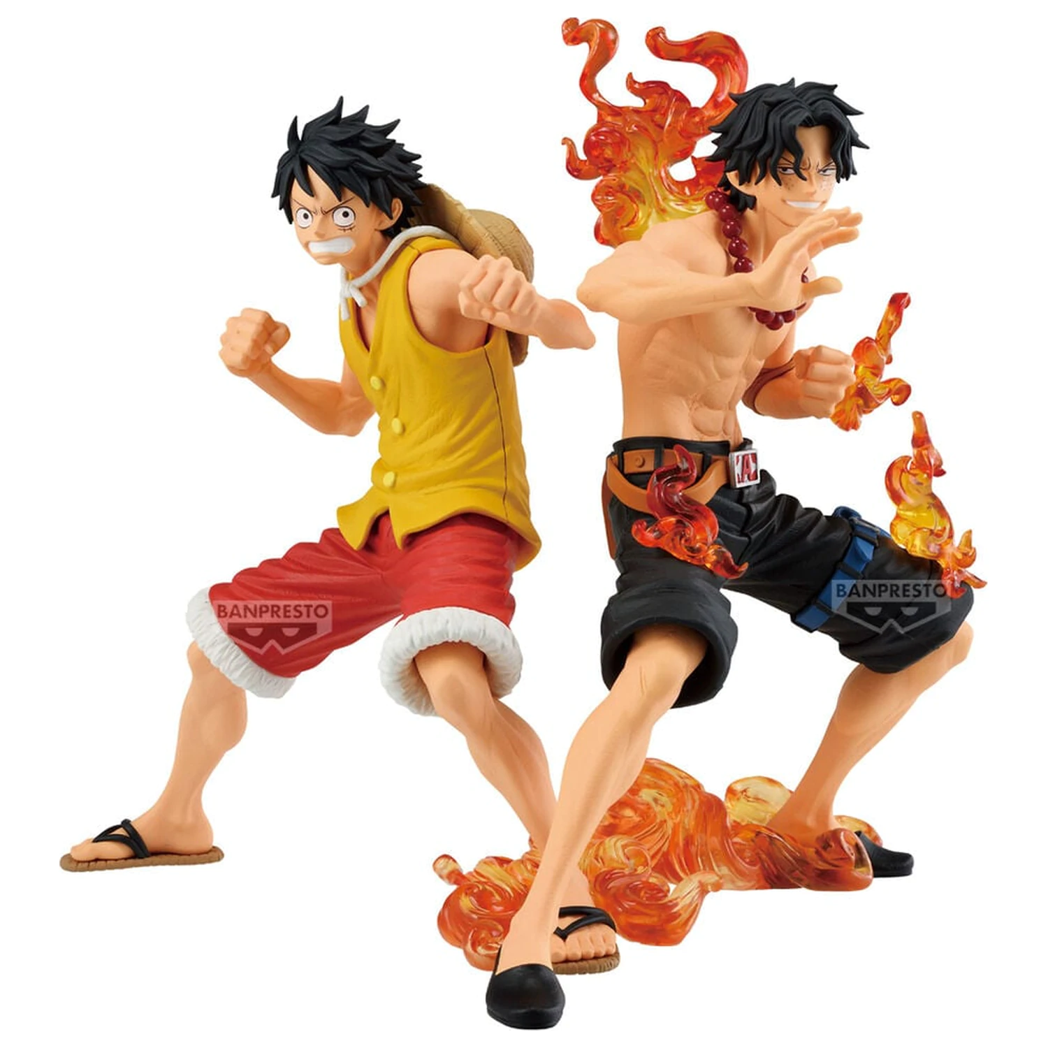 One Piece Maximatic Plus Portgas D Ace Marineford Figur 20cm Produktfoto