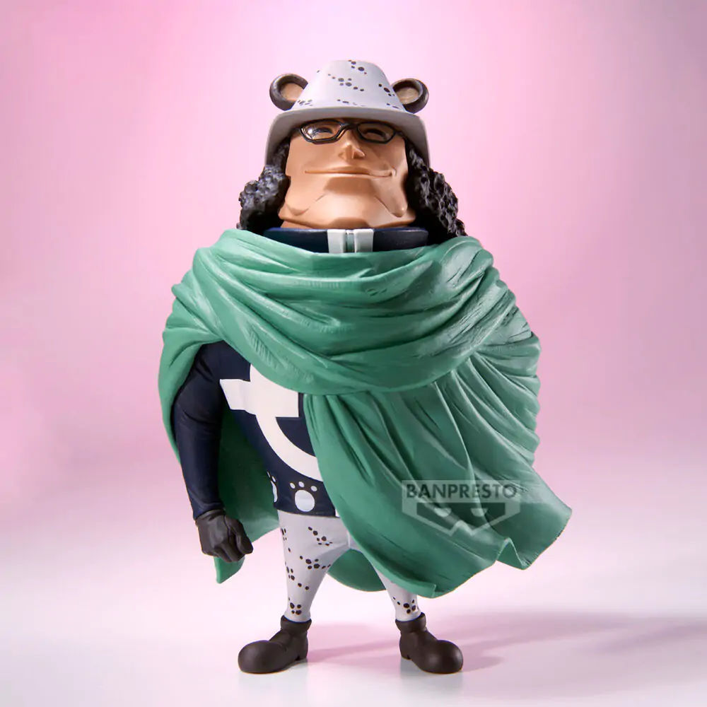 One Piece Mega World Collectable Bartholomew Kuma Figur 13cm Produktfoto
