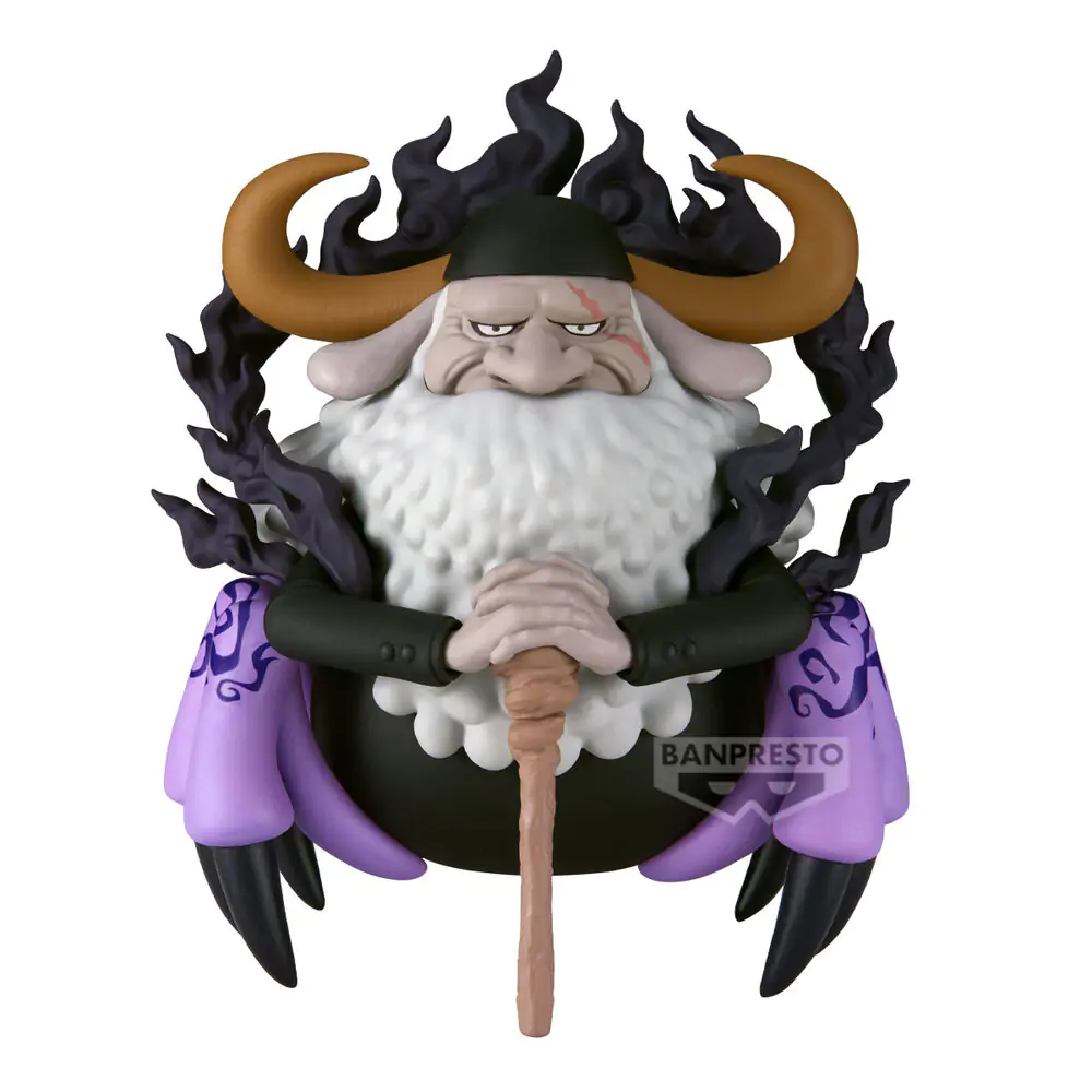 One Piece Mega World Collectable St. Jaygarcia Saturn Figur 13 cm Produktfoto