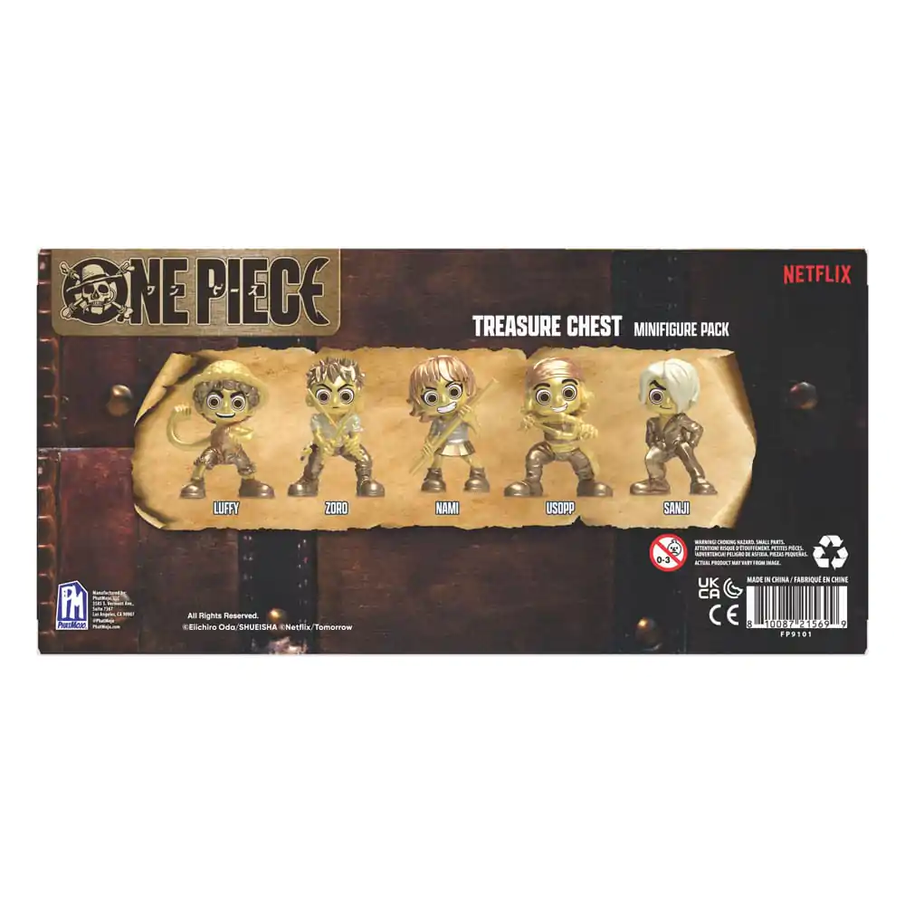 One Piece Minifiguren Set Gold 6 cm termékfotó