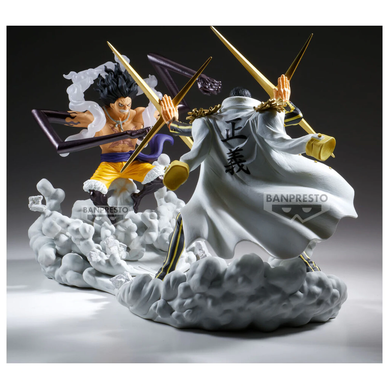 One Piece Monkey D Luffy Gear 4 Senkokkei Figur 15cm Produktfoto