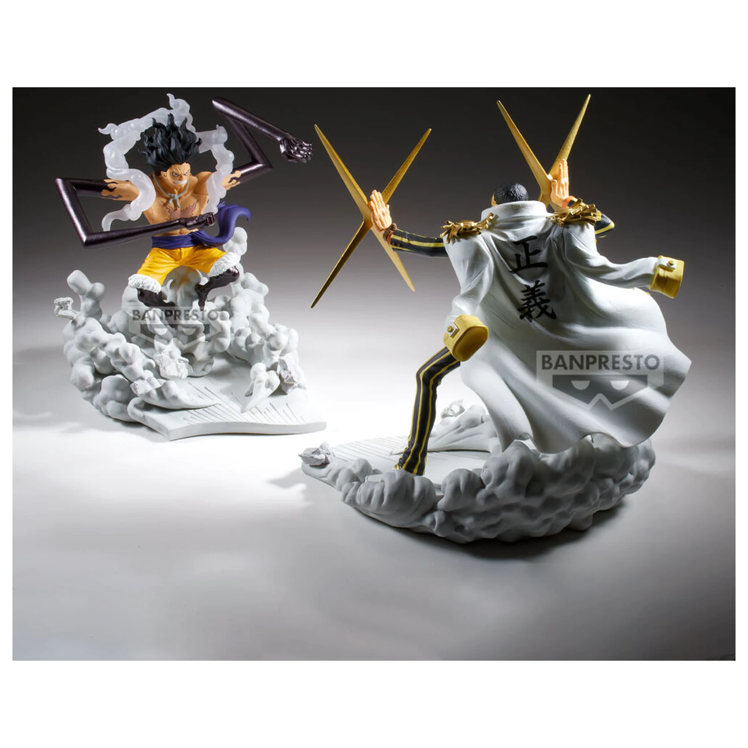 One Piece Monkey D Luffy Gear 4 Senkokkei Figur 15cm Produktfoto