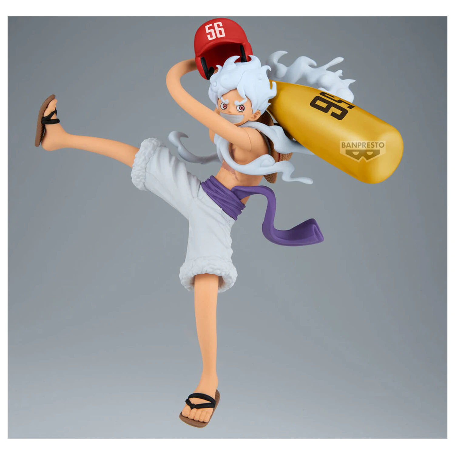 One Piece Monkey D. Luffy Gear 5 Battle Record Figur 17cm Produktfoto