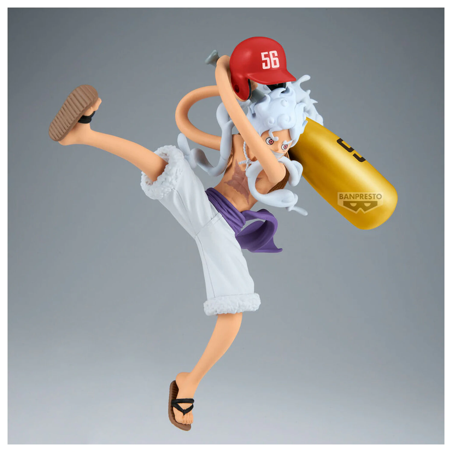 One Piece Monkey D. Luffy Gear 5 Battle Record Figur 17cm Produktfoto