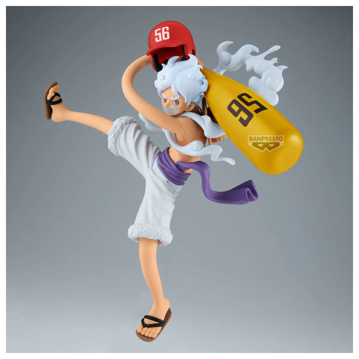One Piece Monkey D. Luffy Gear 5 Battle Record Figur 17cm Produktfoto