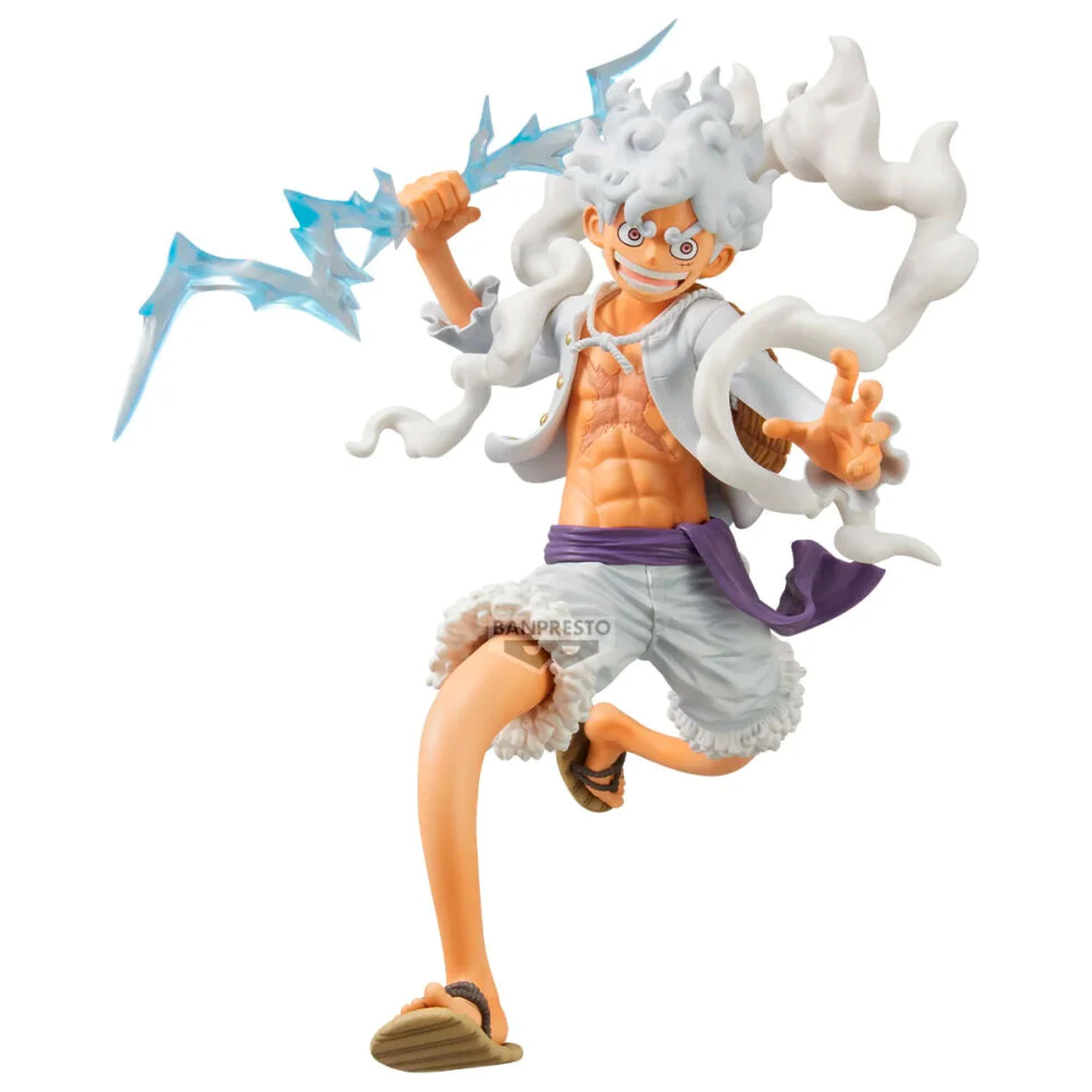 One Piece Monkey D Luffy Gear 5 Grandista Figur 25 cm Produktfoto