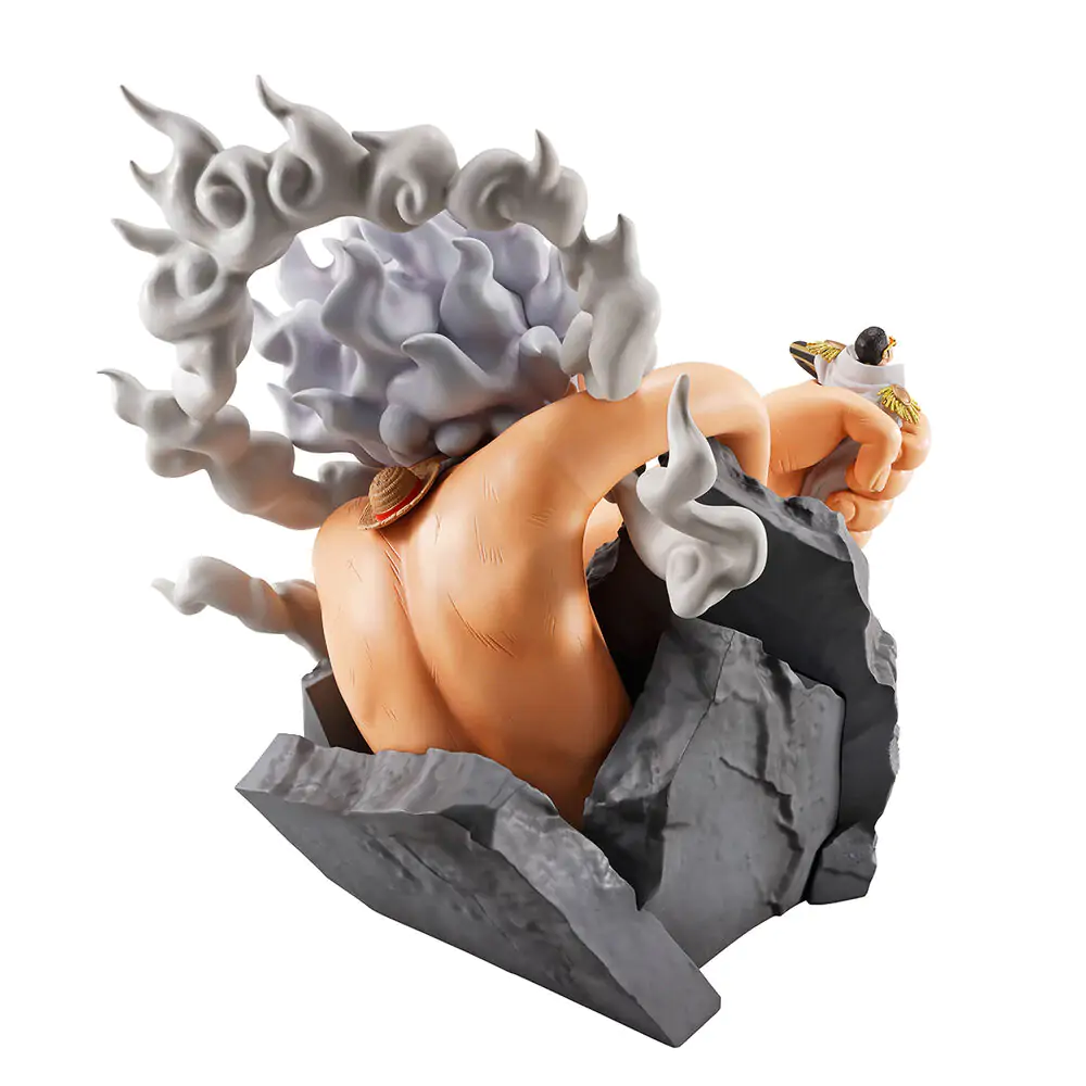 One Piece Monkey D Luffy Gear 5 vs Borsalino Burst of Energy Ichibansho Figur 22cm Produktfoto