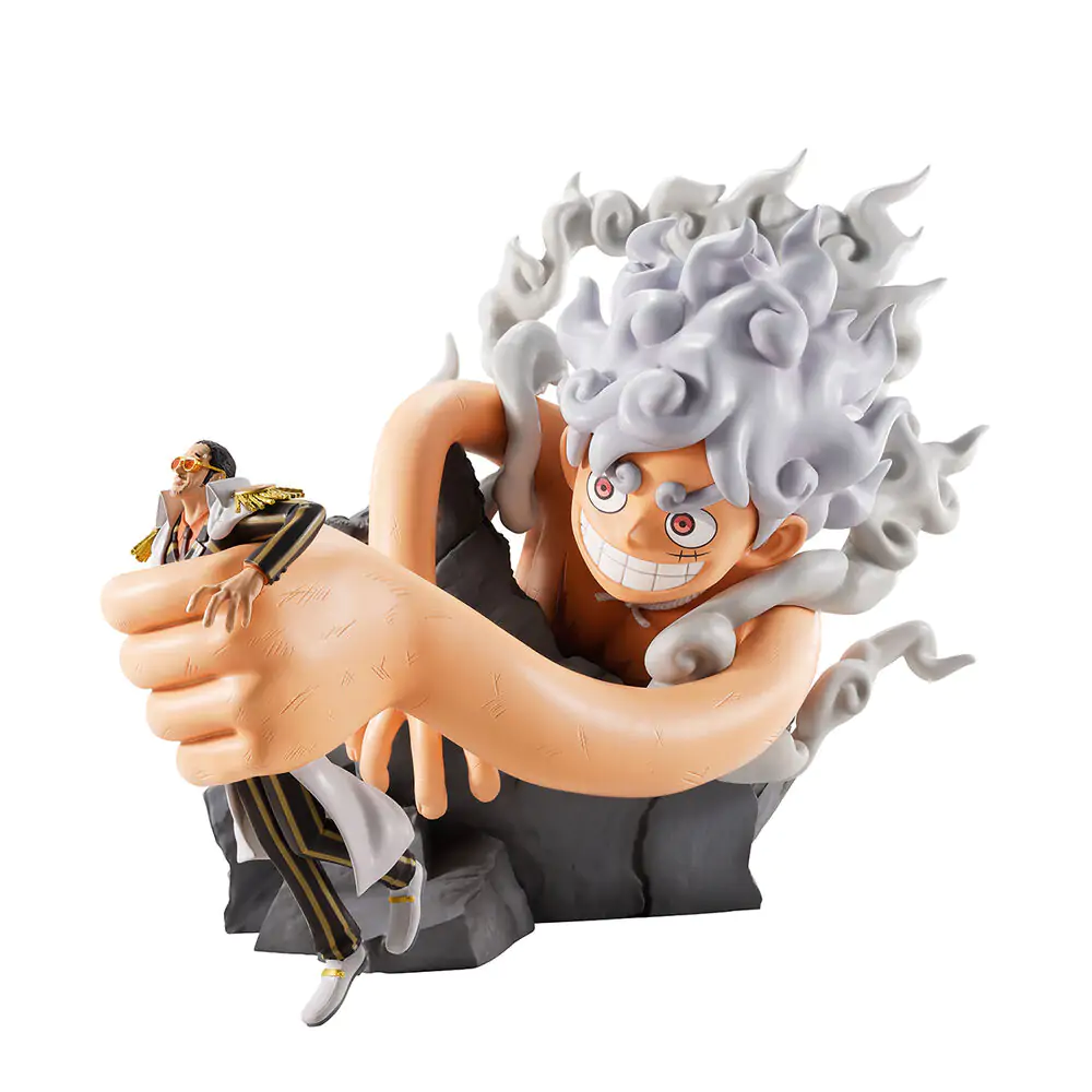 One Piece Monkey D Luffy Gear 5 vs Borsalino Burst of Energy Ichibansho Figur 22cm Produktfoto