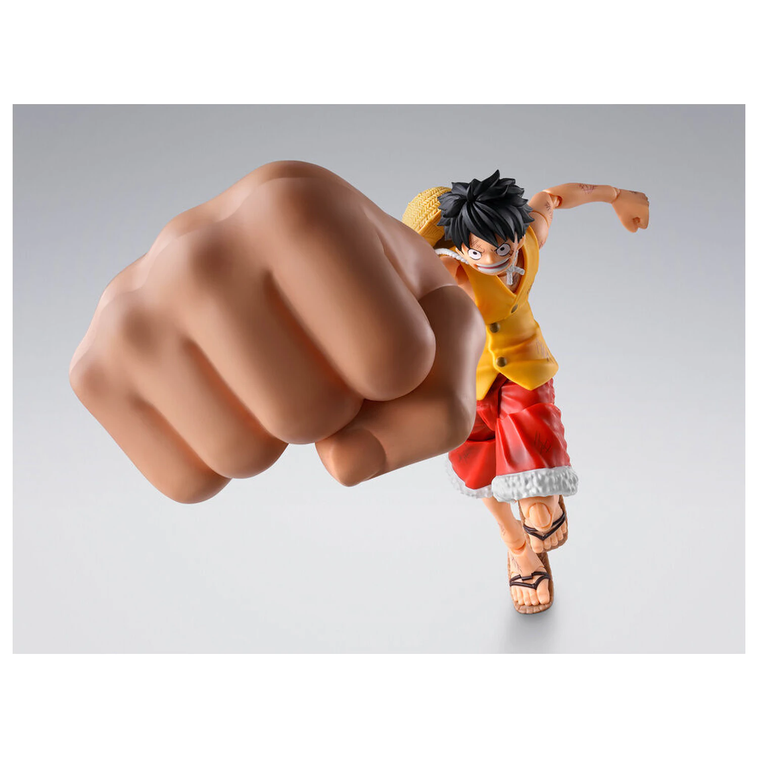 One Piece Monkey D. Luffy Marineford Gear Three S.H. Figuarts Zubehörteile Set Produktfoto