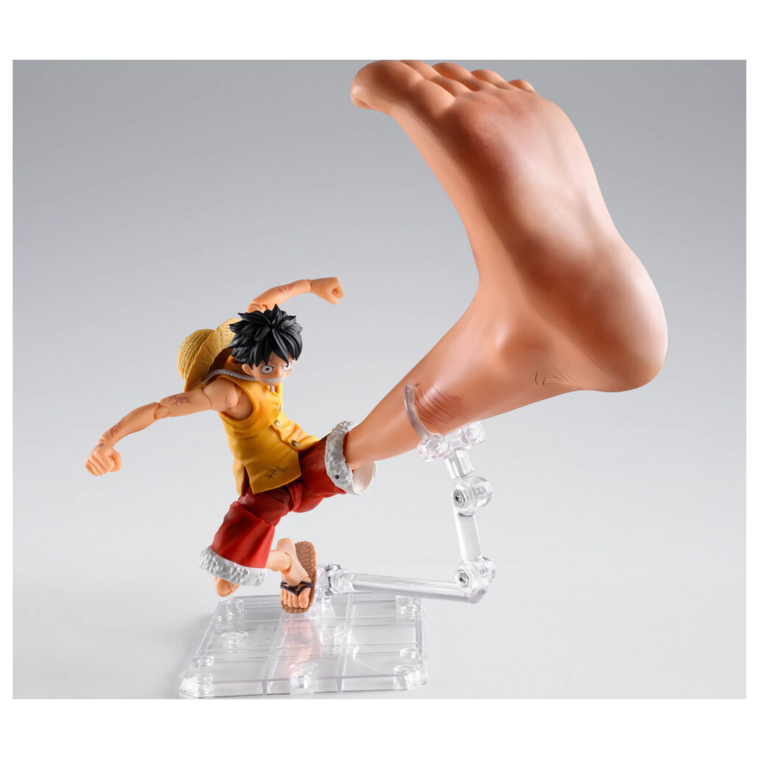 One Piece Monkey D. Luffy Marineford Gear Three S.H. Figuarts Zubehörteile Set Produktfoto