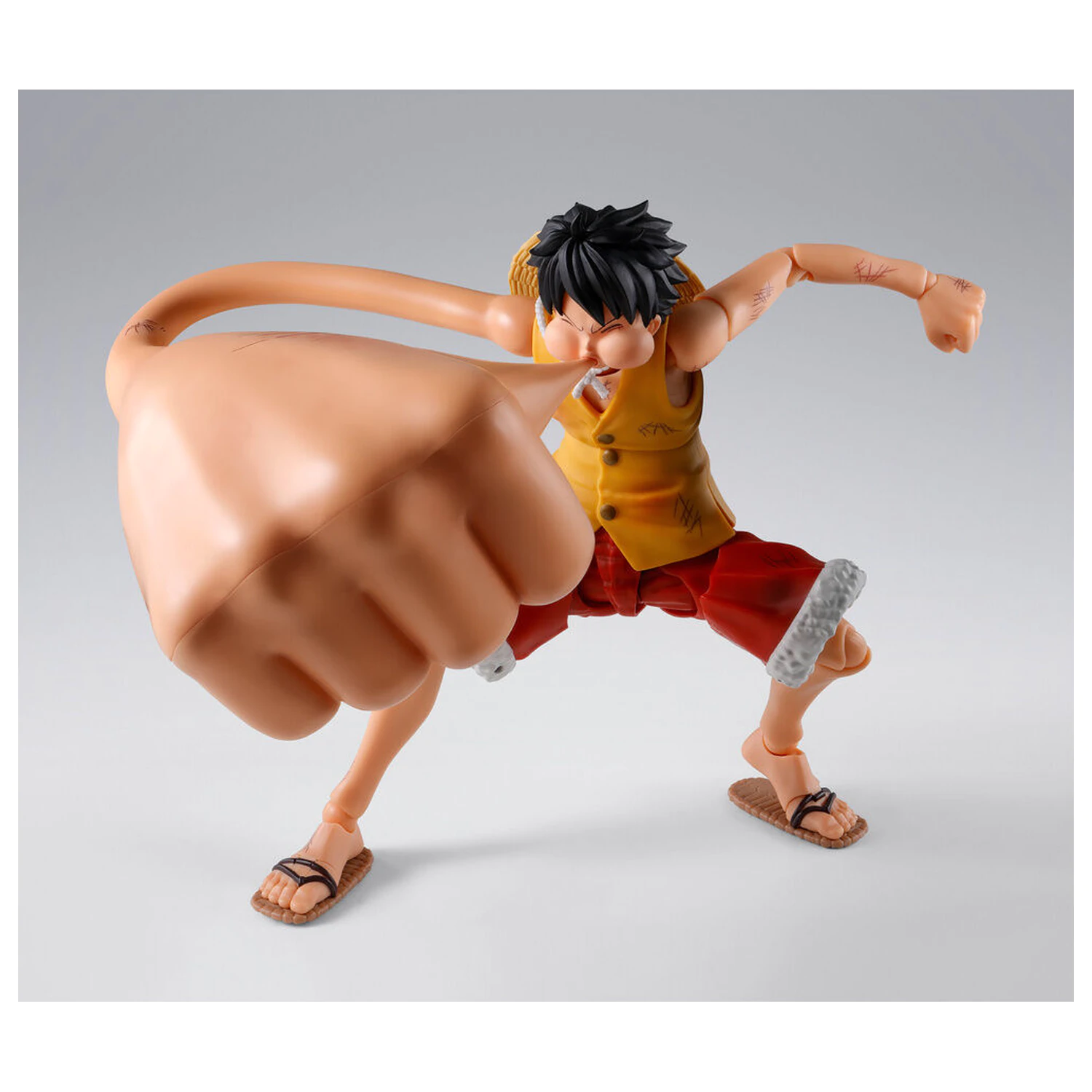 One Piece Monkey D. Luffy Marineford Gear Three S.H. Figuarts Zubehörteile Set Produktfoto
