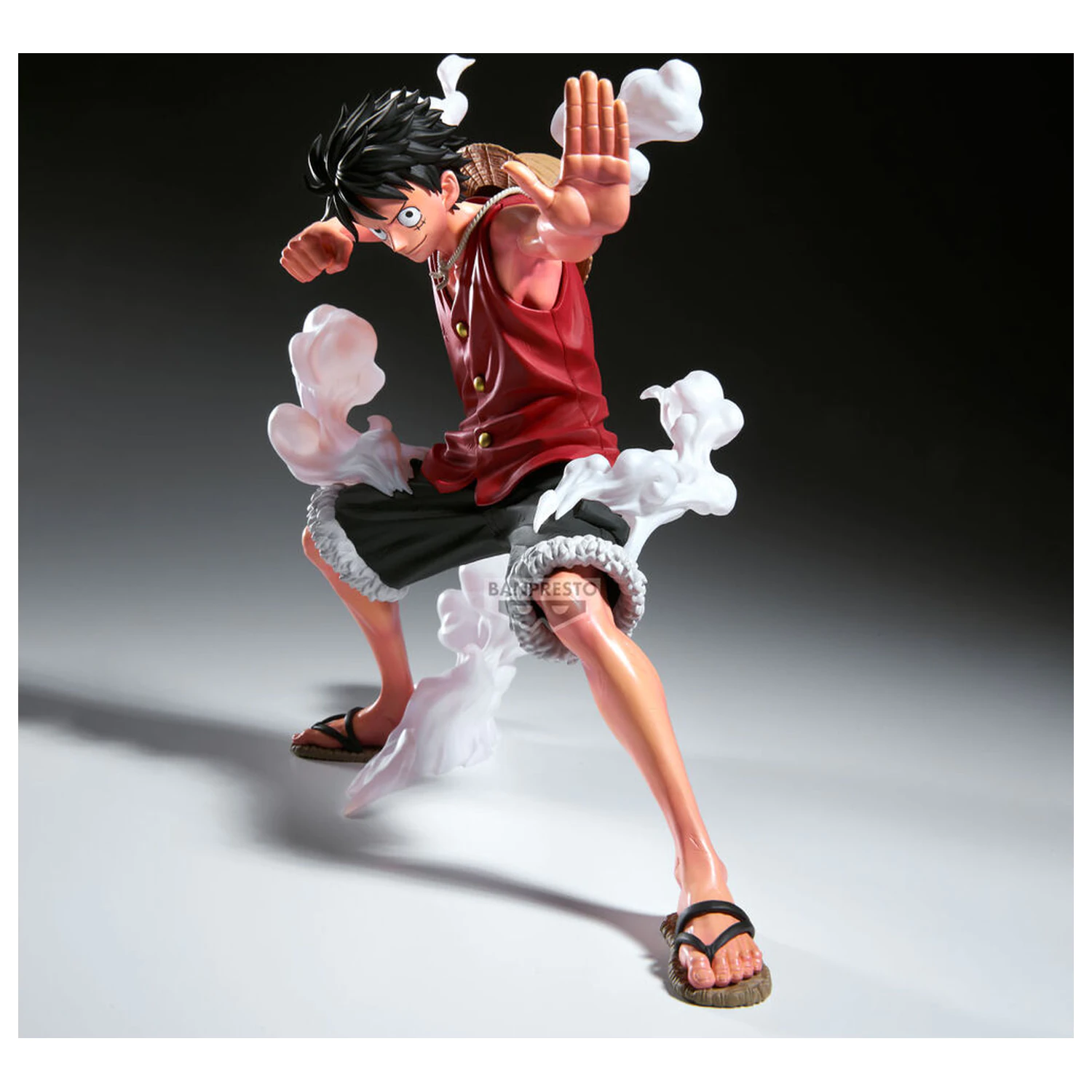 One Piece Monkey D Luffy Maximatic Plus Figur 21cm Produktfoto
