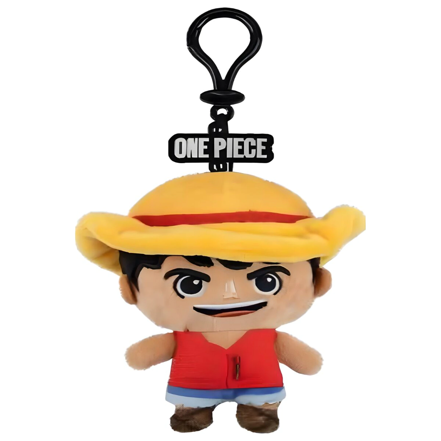 One Piece Monkey D Luffy Plüsch-Schlüsselanhänger Produktfoto