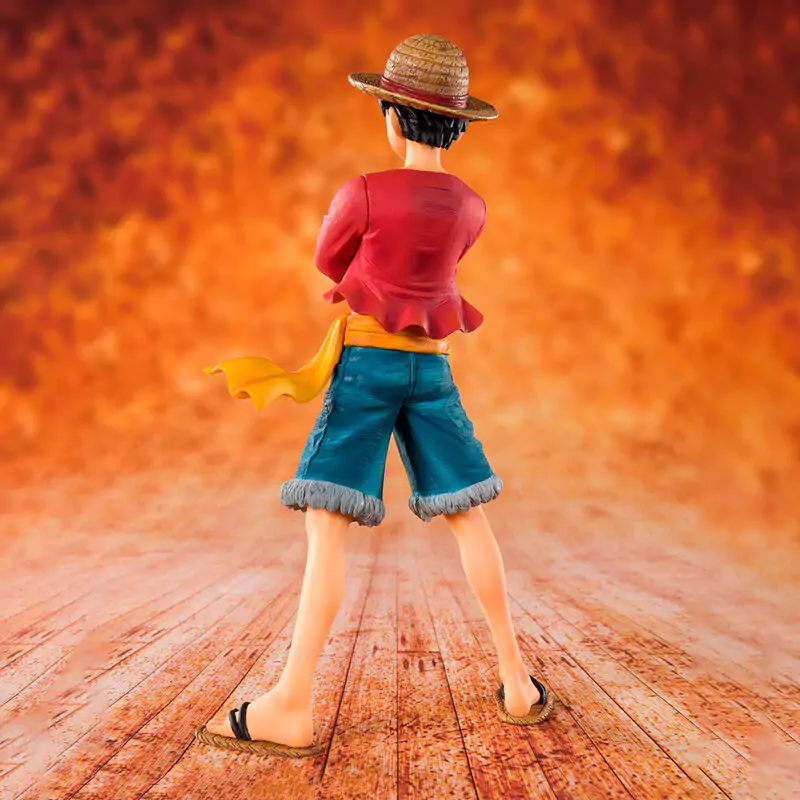 One Piece Monkey D Luffy Straw Hat Figuarts Zero Figur 14cm termékfotó