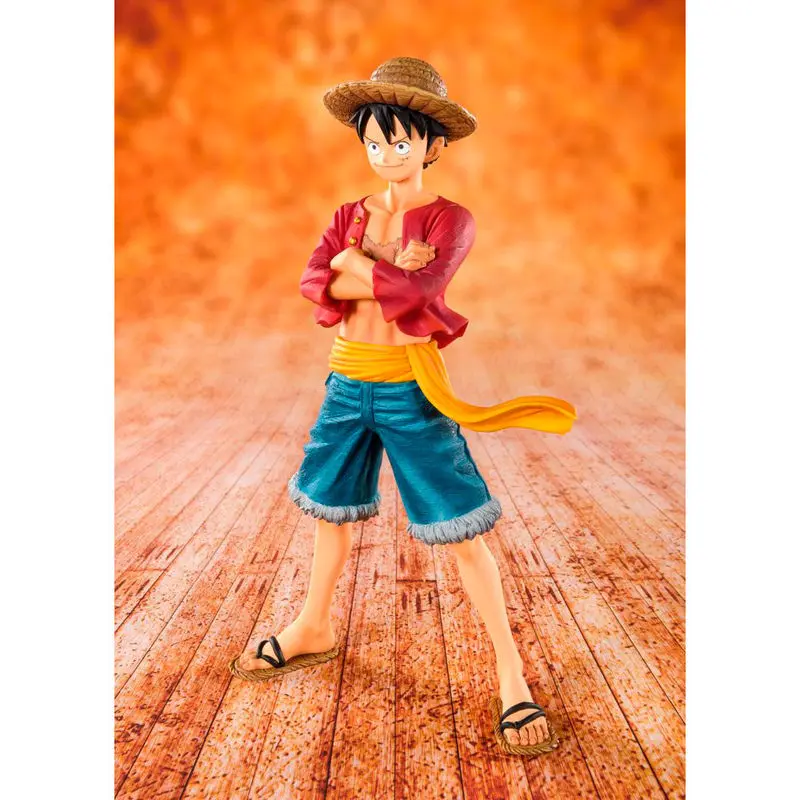 One Piece Monkey D.Luffy Straw Hat 14cm Produktfoto