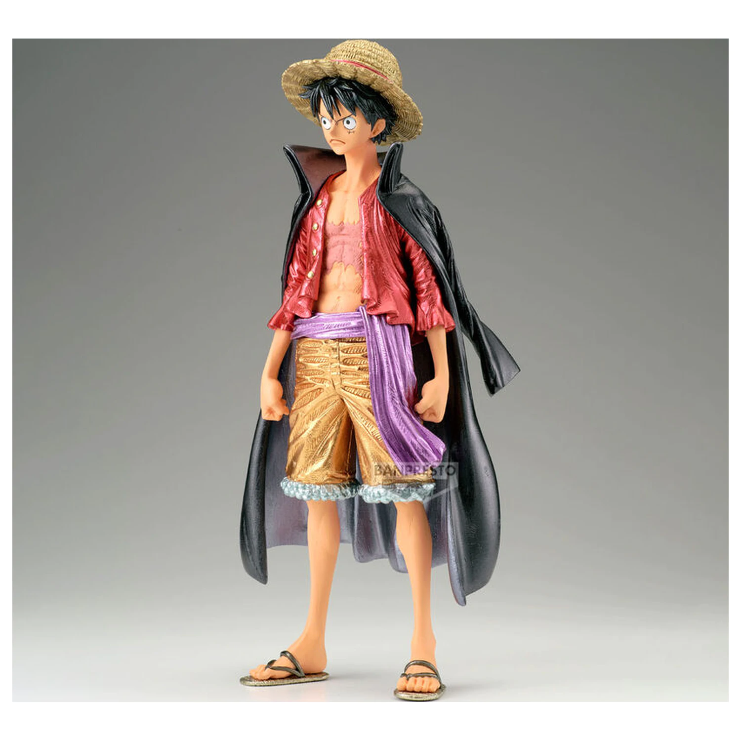 One Piece Premium Monkey D Luffy Die metallische Figur 30 cm Produktfoto