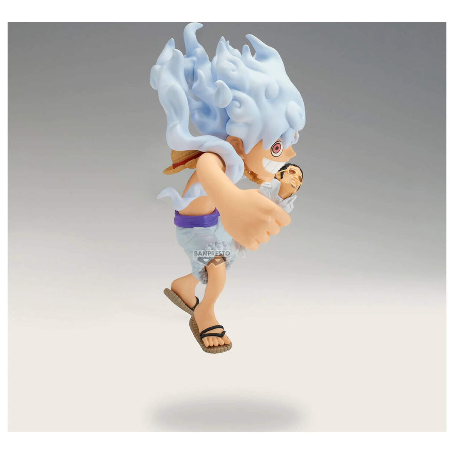 One Piece Monkey D. Luffy vs Borsalino Mega World Collectable Figur 13cm Produktfoto