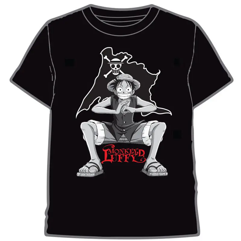 One Piece Monkey Luffy Kinder T-shirt Produktfoto