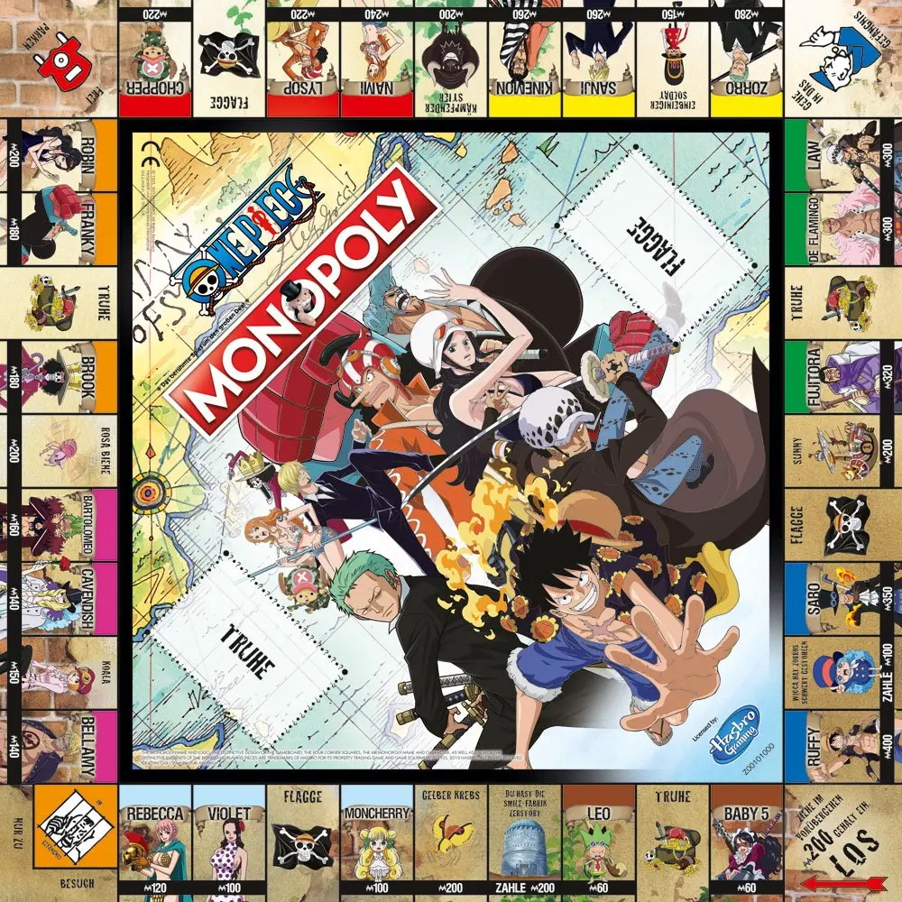 One Piece Brettspiel Monopoly *Deutsche Version* termékfotó