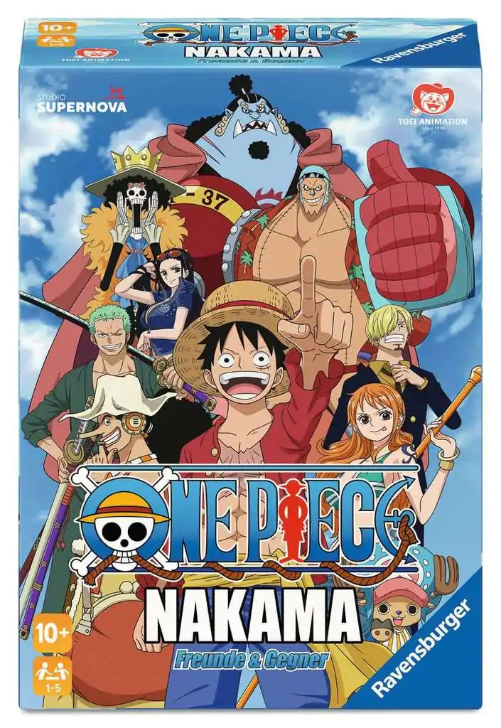 One Piece Brettspiel Nakama German Version Produktfoto
