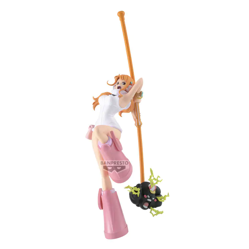 One Piece Nami Battle Record Figur 15cm Produktfoto