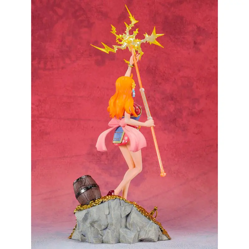 One Piece FiguartsZERO PVC Statue Nami by Eiichiro Oda WT100 Daikaizoku Hyakkei 28 cm Produktfoto