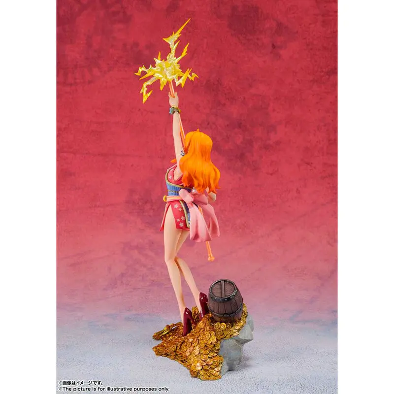 One Piece FiguartsZERO PVC Statue Nami by Eiichiro Oda WT100 Daikaizoku Hyakkei 28 cm Produktfoto