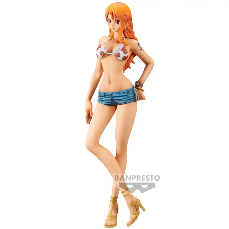 One Piece Nero Nami Grandista Figur 28cm Produktfoto