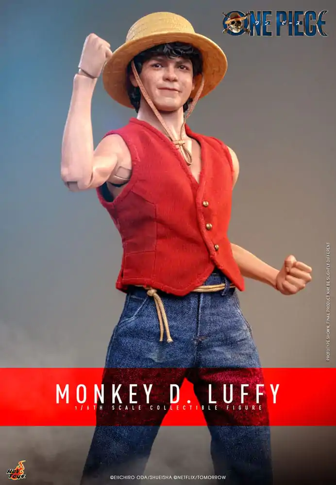 One Piece (Netflix) Actionfigur 1/6 Monkey D. Ruffy 31 cm Produktfoto