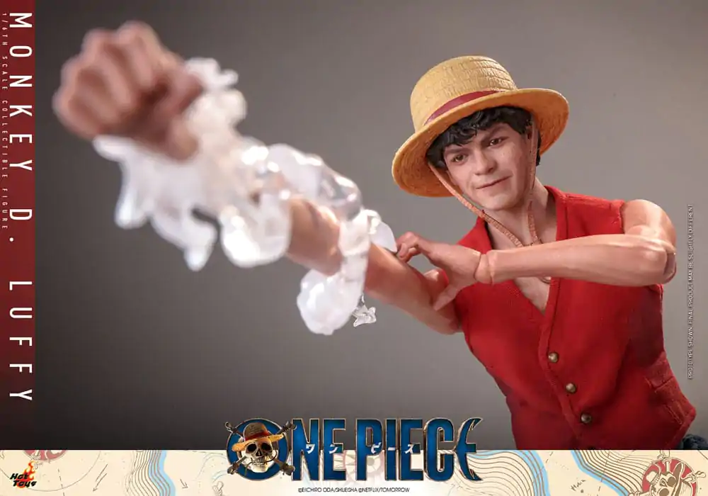 One Piece (Netflix) Actionfigur 1/6 Monkey D. Ruffy 31 cm Produktfoto